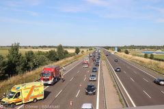 Unfall A8 Leipheim - KReuz Elchingen 17072022 27
