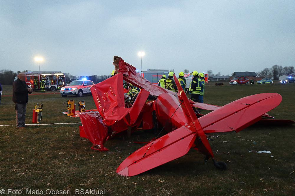 Flugzeugabsturz Günzburg Dopperldecker