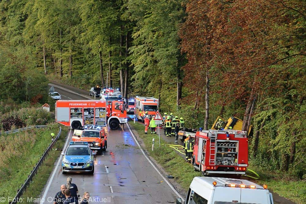 Unfall B16 Kleinkötz Munasenke 14092022