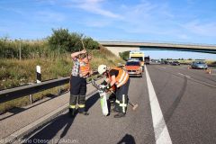 Unfall A8 Leipheim - KReuz Elchingen 17072022 20