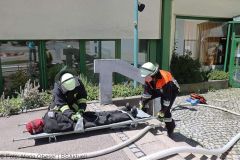 Thannhausen Alarmübung Schule 02072022 29