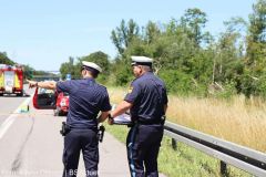 Unfall B28 Senden 03072022 13