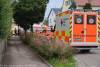 Unfall mUnfall mit Feuerschale in Jettingen-Scheppach