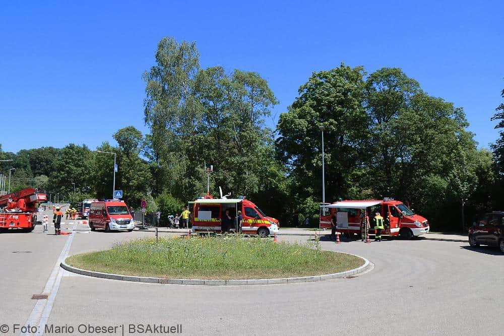 Thannhausen Alarmübung Schule