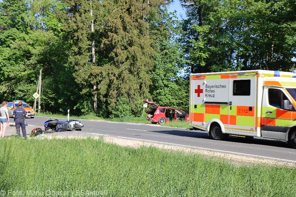 Unfall B16 Günzburg-Gundelfingen 15052022
