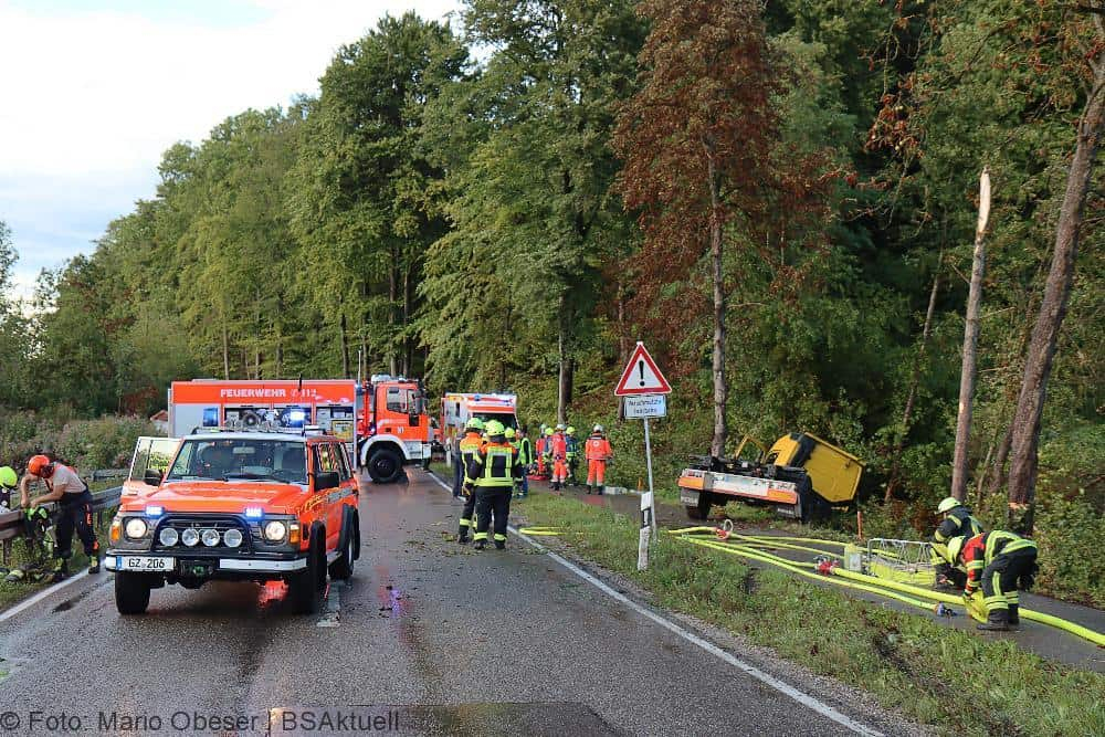 Unfall B16 Kleinkötz Munasenke 14092022