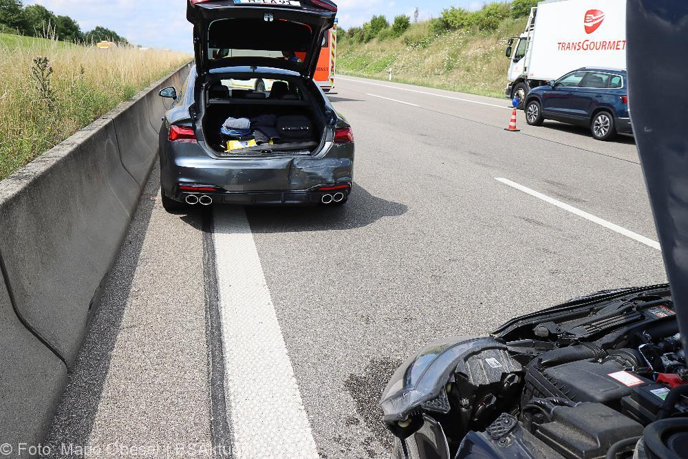 Unfall A8 GZ-Leipheim 06072022