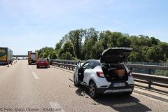Unfall A8 bei Leipheim 17062022 18