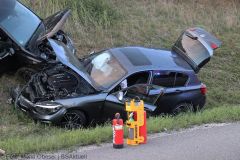 Unfall A8 bei Bubesheim 23082022 14