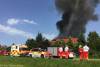 Brand Stadl Strohballen Deisenhausen