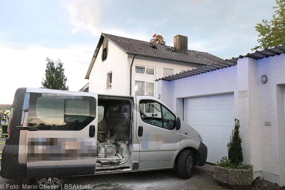 Brand Dachgeschosswohnung Offingen