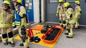 Feuerwehr Ichenhausen Obeser Übung