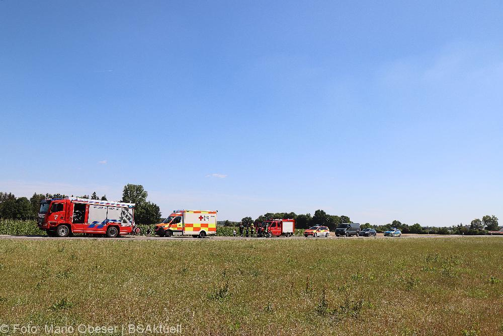 Unfall Aislingen - Weisingen 16072022