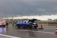 Unfall A8 Günzburg - Leipheim 26042022 2