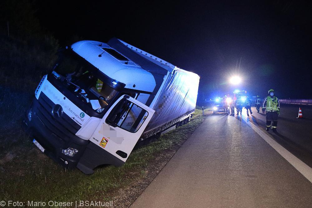 Unfall Lkw A8 Bubesheim 07052022