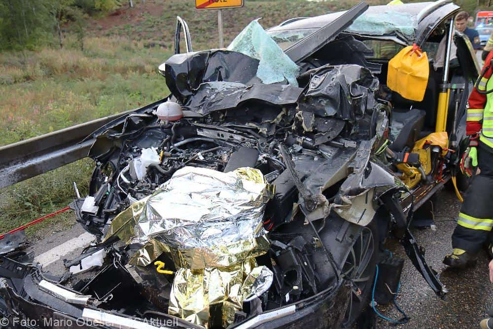 Unfall B16 Kleinkötz Munasenke 14092022