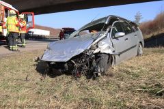 Unfall A8 Oberelchingen 03032022 17