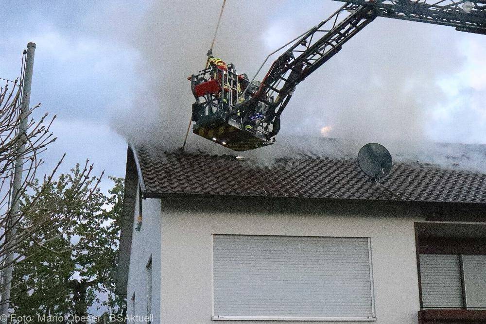 Brand Dachgeschosswohnung Offingen