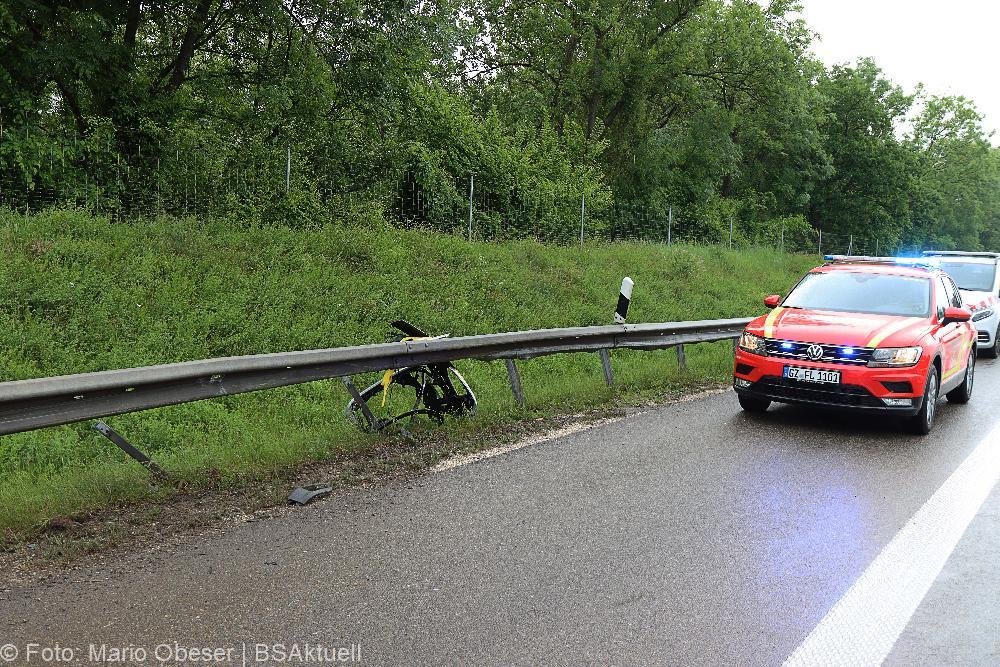 Unfall A8 Leipheim Elchingen 23052022