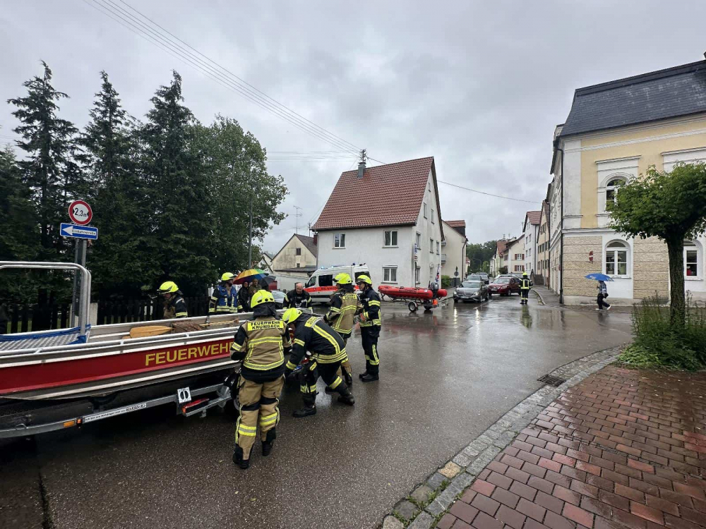 Hochwasser 2024 Krrumbach