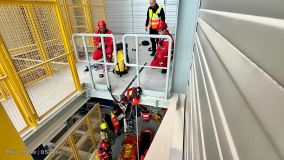 Feuerwehr Ichenhausen Obeser Übung