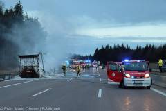 A8 Brand Lkw Zusmarshausen - Burgau 14022022 31