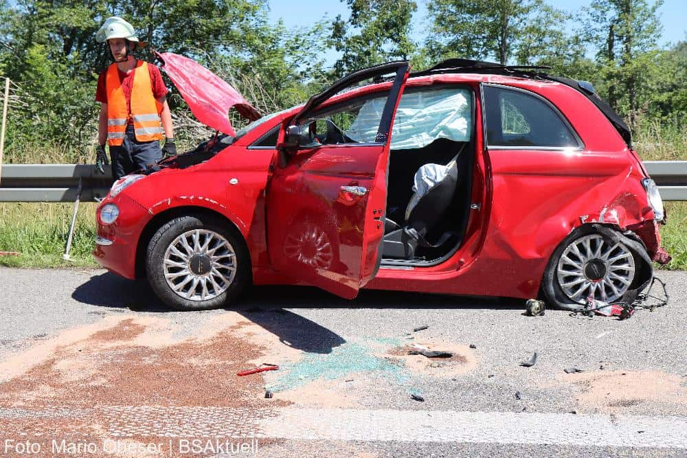 Unfall B28 Senden 03072022