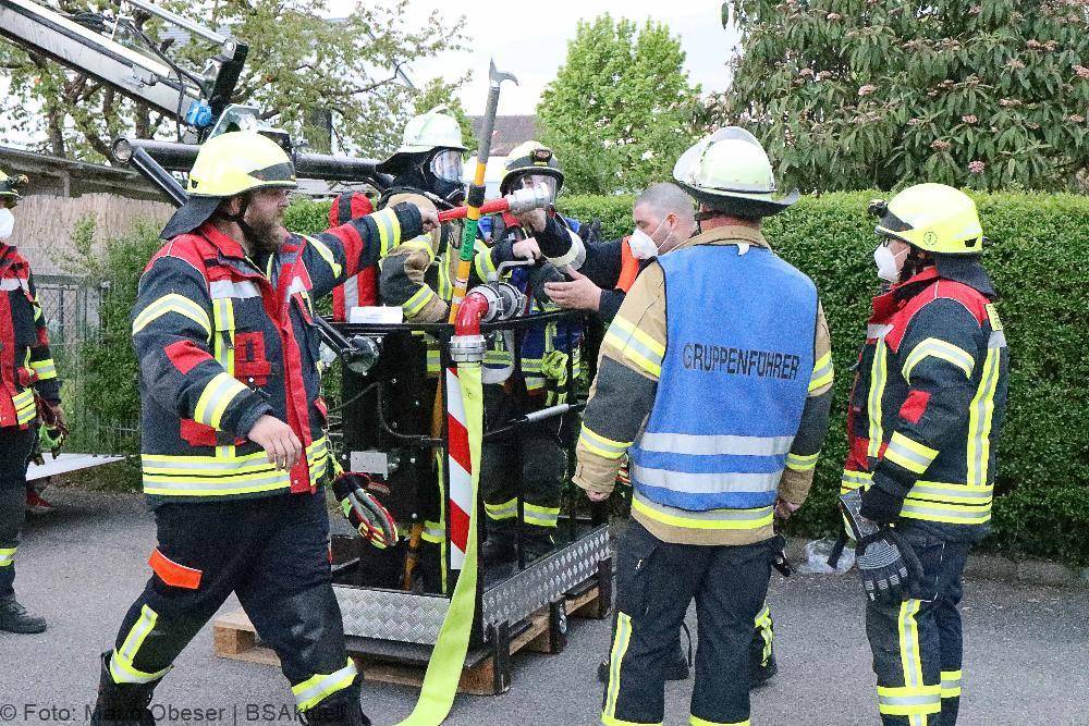 Brand Dachgeschosswohnung Offingen