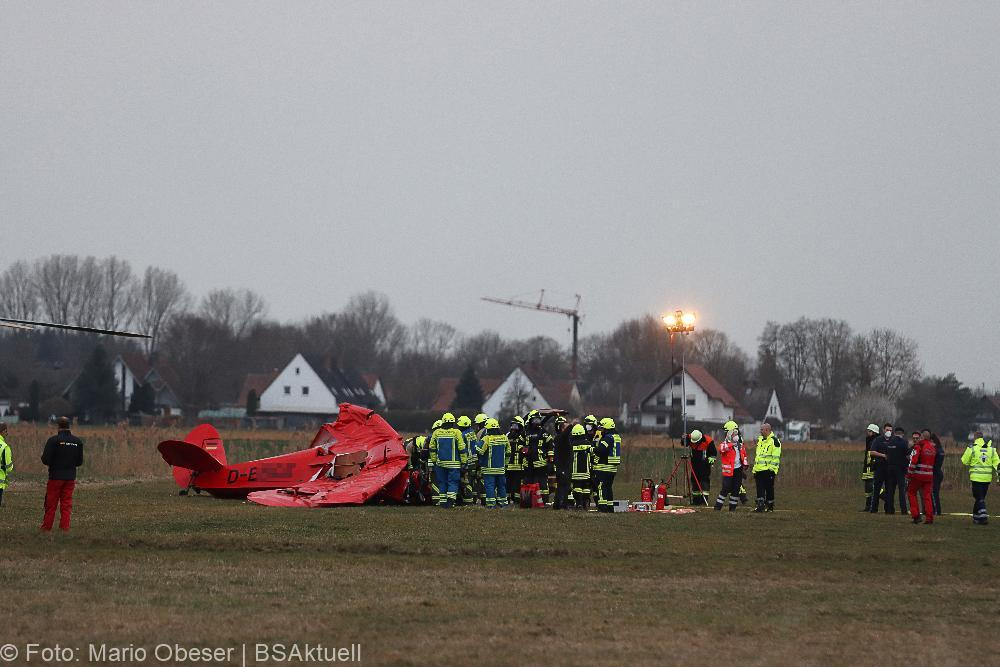 Flugzeugabsturz Günzburg Dopperldecker