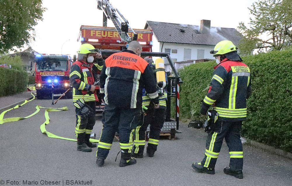 Brand Dachgeschosswohnung Offingen