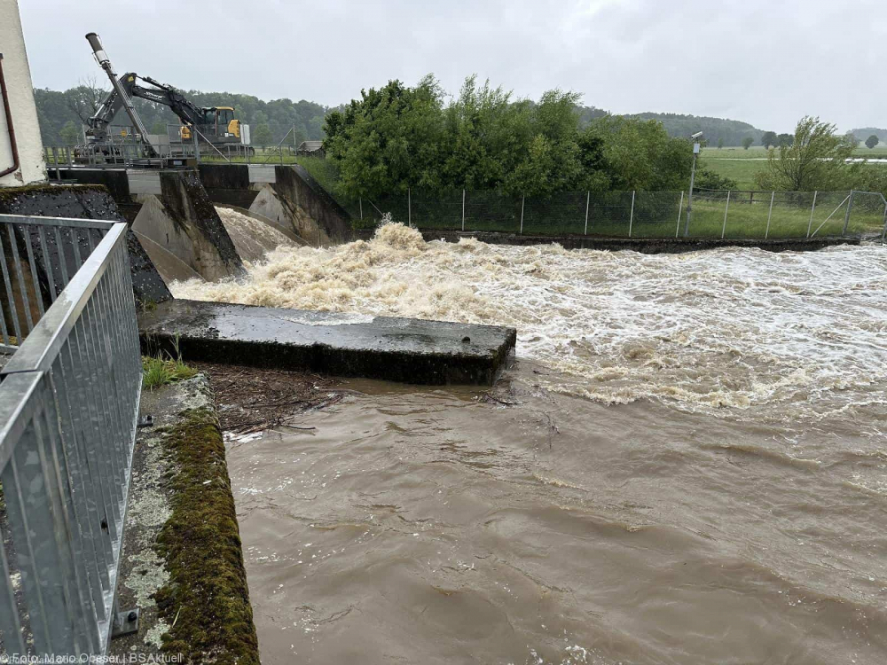 Hochwasser 2024 Höselhurst E-Werk