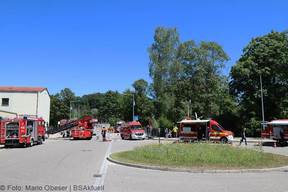 Thannhausen Alarmübung Schule