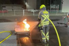 Atemschutzlehrgang Feuerwehrt Guenzburg 0322 5