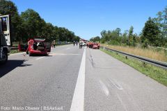 Unfall B28 Senden 03072022 8
