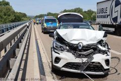 Unfall A8 bei Leipheim 17062022 13