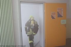 Thannhausen Alarmuebung Schule 02072022 62