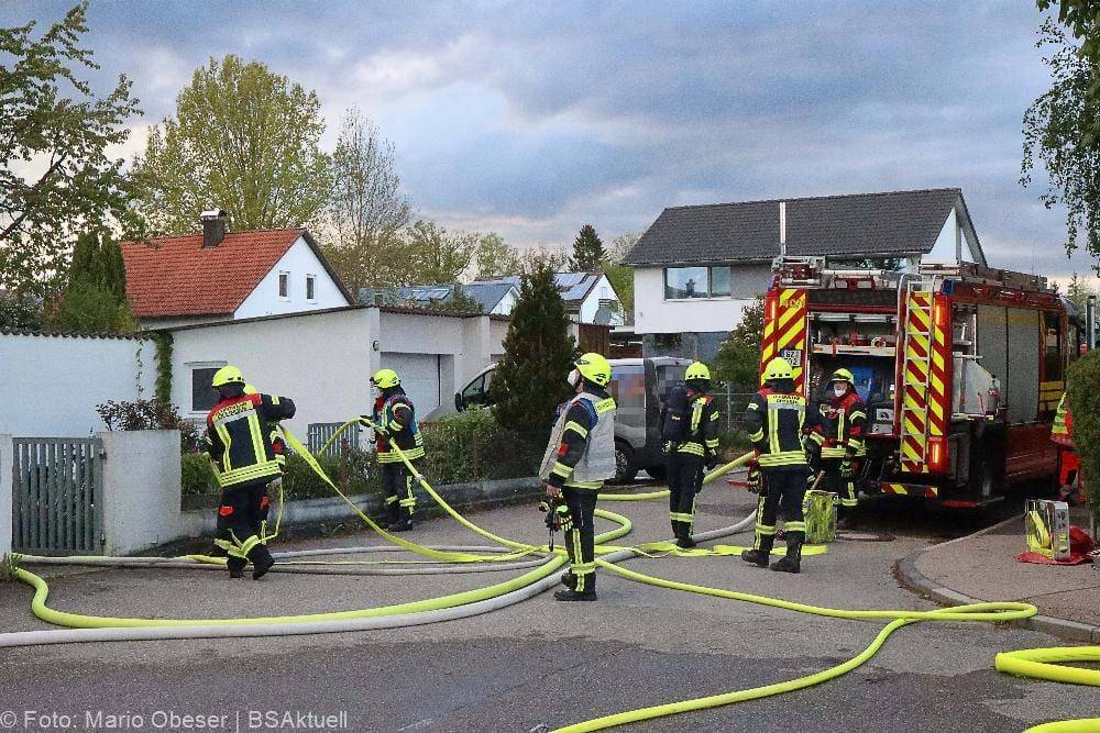 Brand Dachgeschosswohnung Offingen