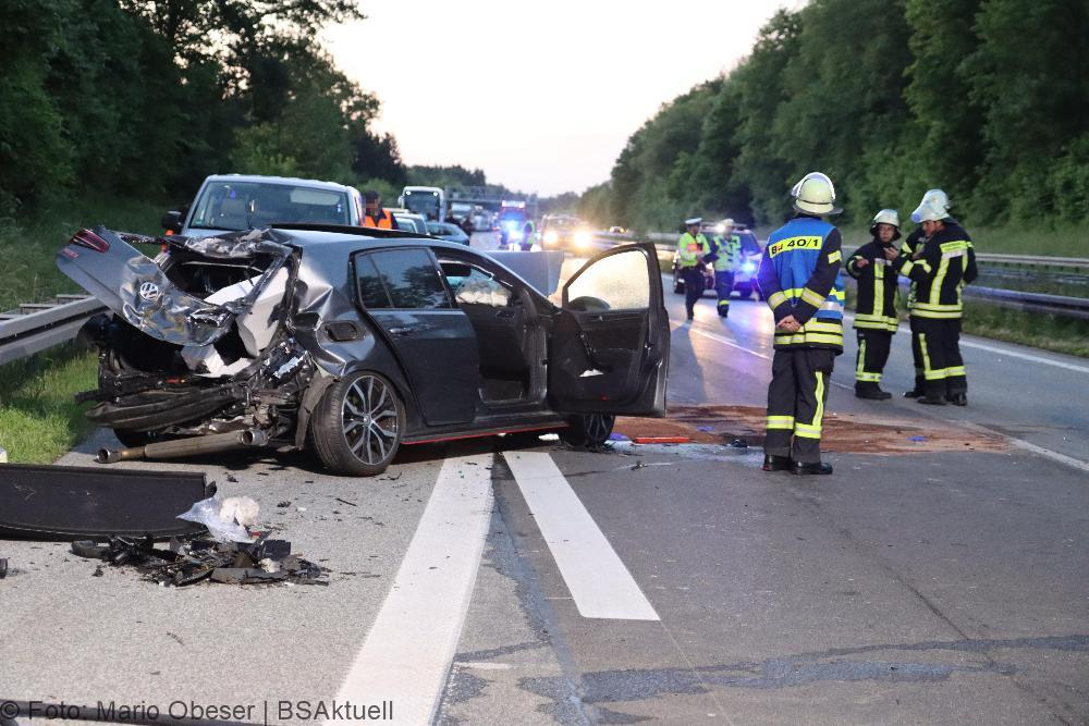 Unfall A7 Kreis Neu-Ulm Buchenberg 10062022
